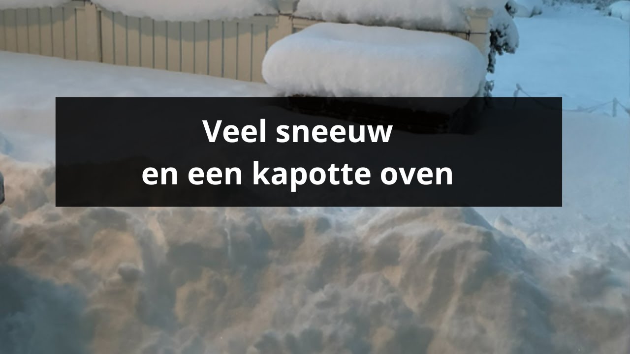 Wonen in Noorwegen | Veel sneeuw en een kapotte oven