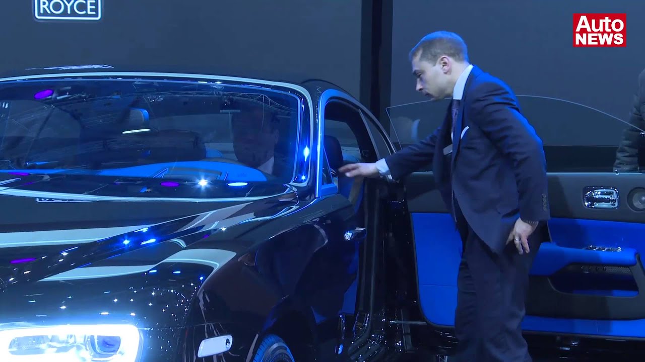 Rolls Royce Black Badge -  Premiere auf dem Genfer Autosalon 2016