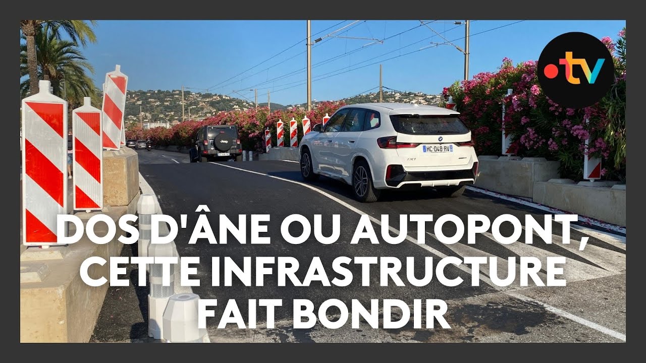 Dos d'âne ou autopont, cette infrastructure fait bondir à Vallauris Golfe-Juan