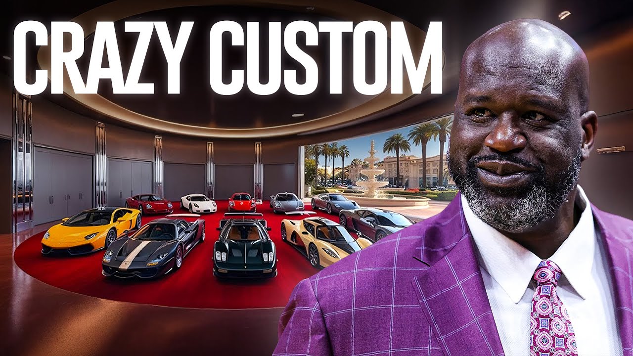 12 CUSTOM Cars in Shaq’s Car Collection You Have Not Seen