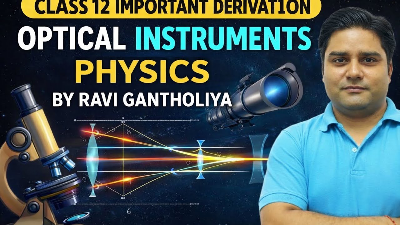 Simple Microscope class 12 Physics CBSE! Important derivation 