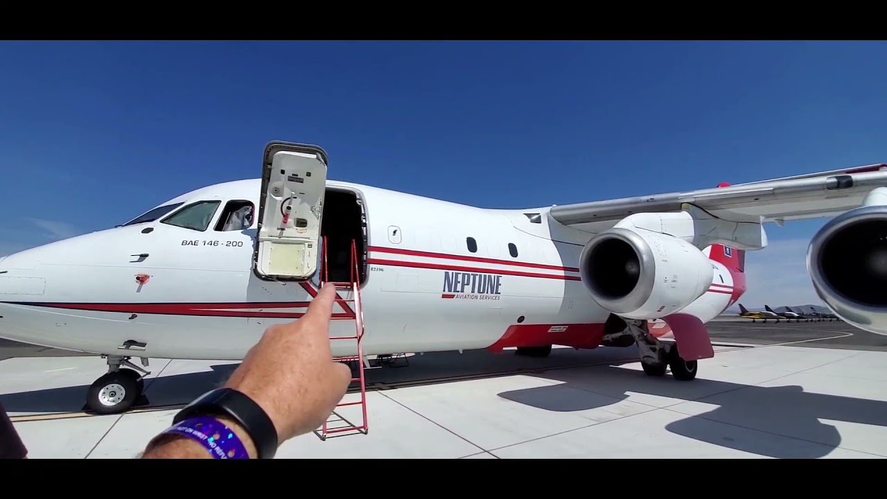 Тур на воздушном танкере BAE146!