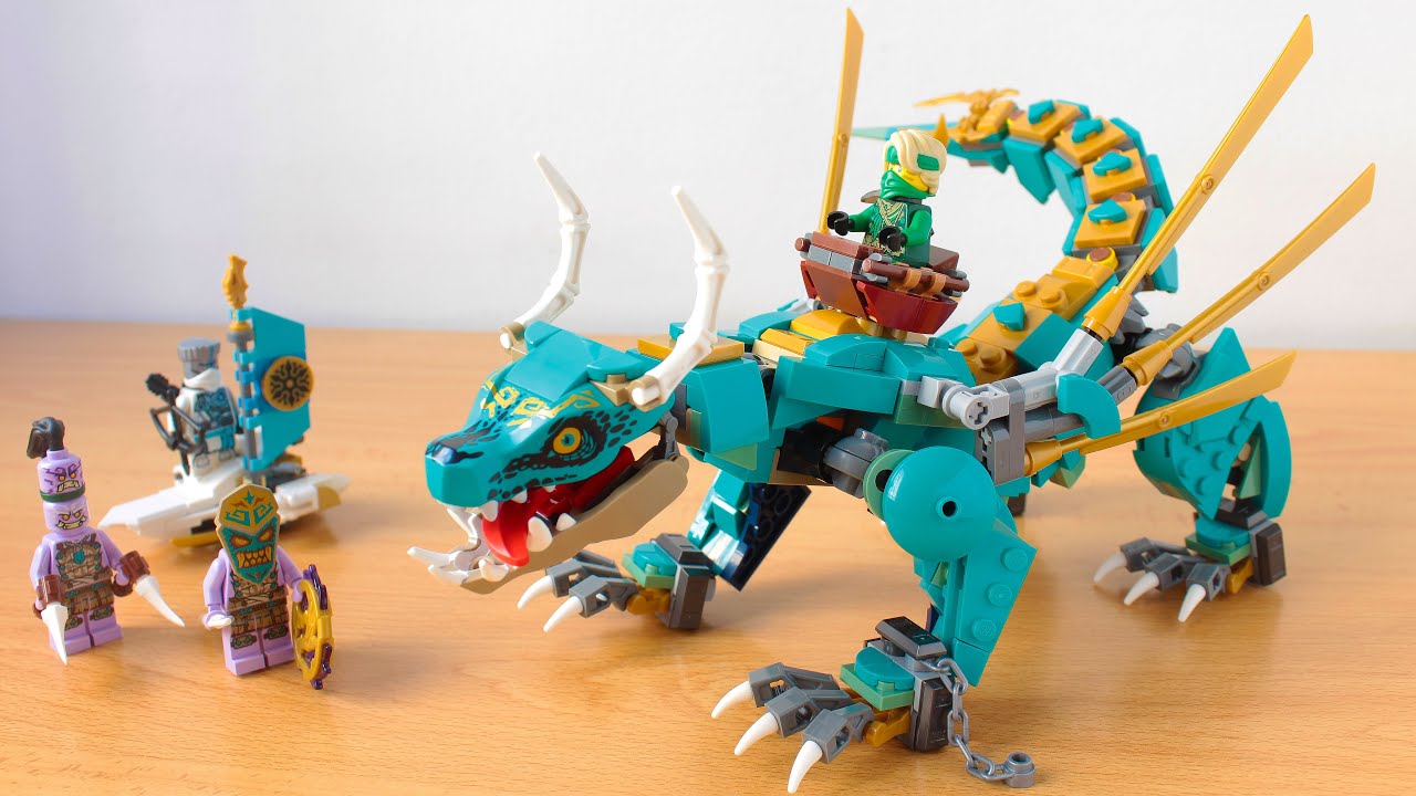 Building the new LEGO Ninjago Jungle Dragon 71746