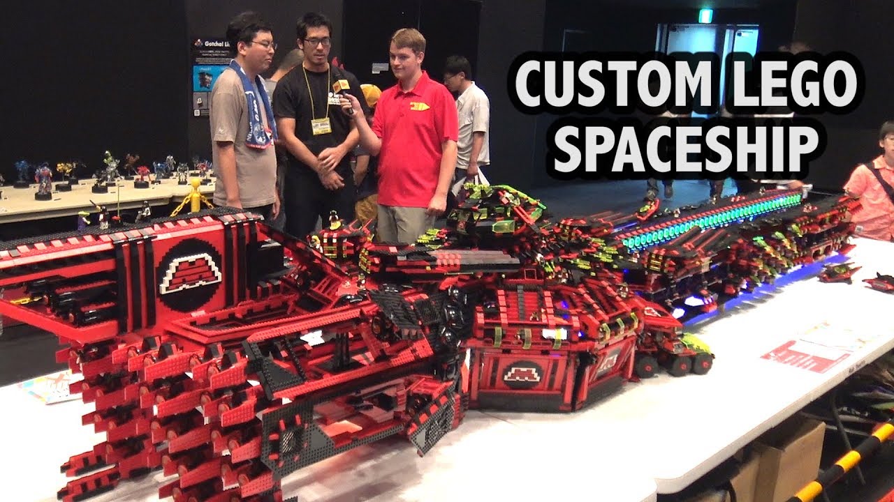 Massive LEGO M-Tron Spaceship | Japan Brickfest 2018