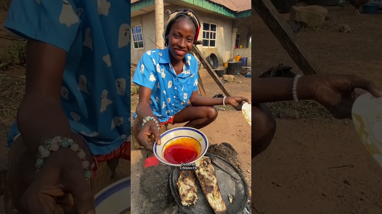 The best food you’ll see in Africa is yam, enjoy with me🥰