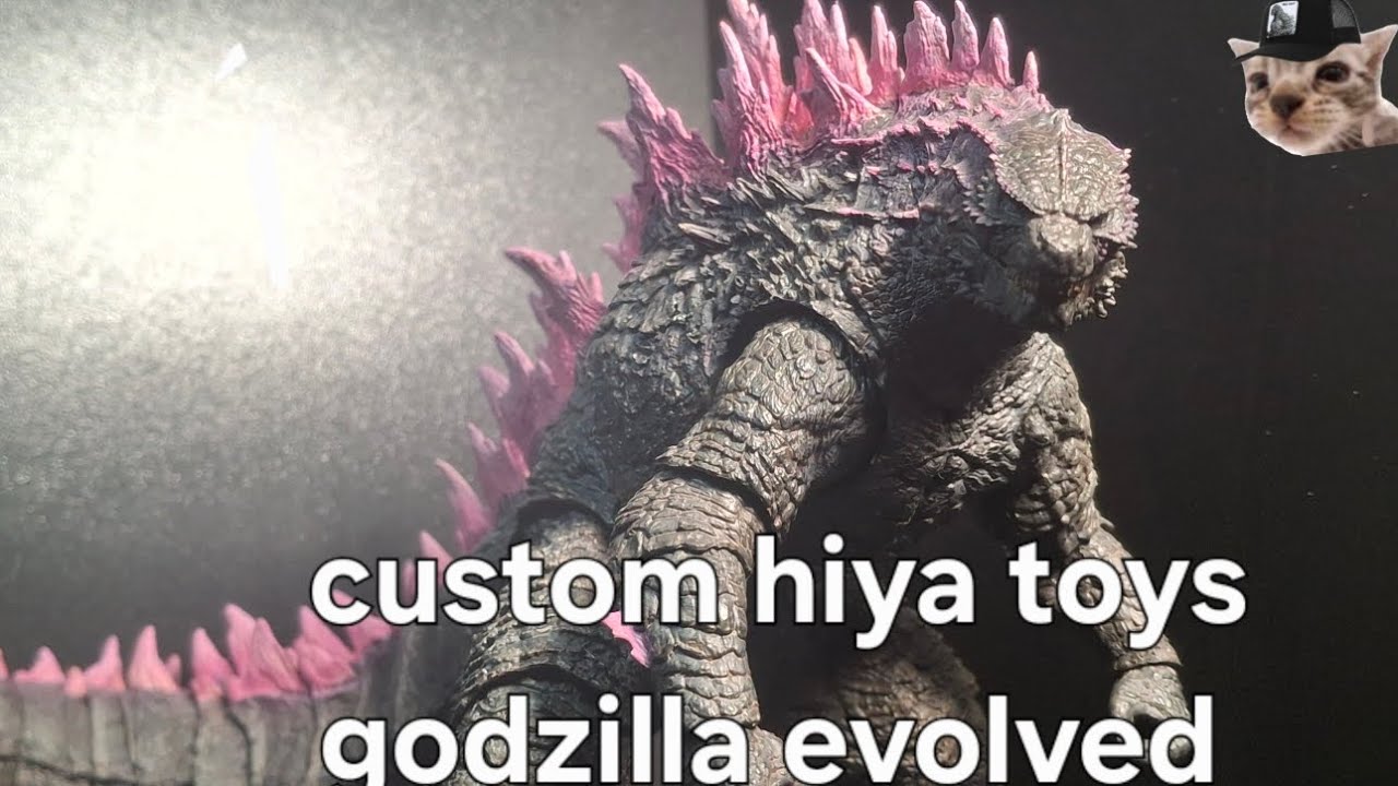 Custom hiya toys godzilla evolved tutorial 