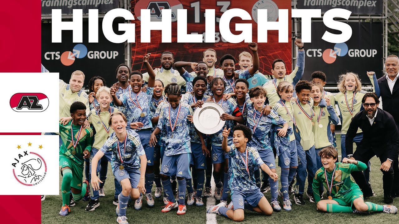Победитель становится чемпионом! 🏆 | Лучшие моменты и реакции AZ O13 - Ajax O13