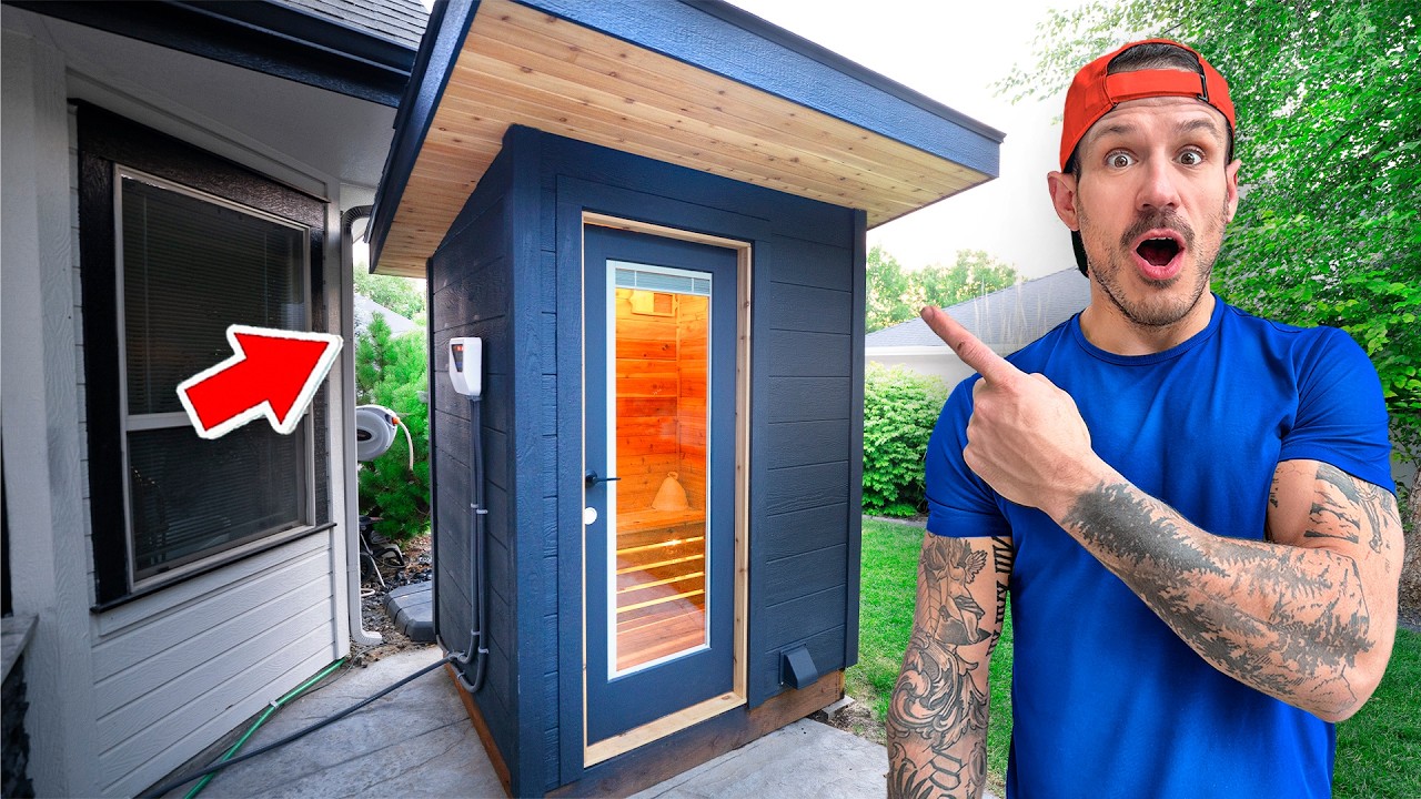 Construir una pequeña sauna con poco presupuesto