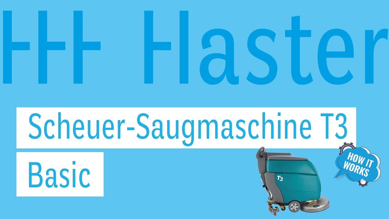 Scheuersaugmaschine Tennant T3