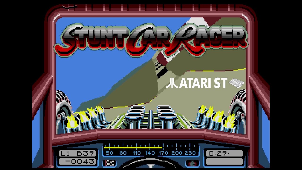 Stunt Car Racer - Atari ST (1989)