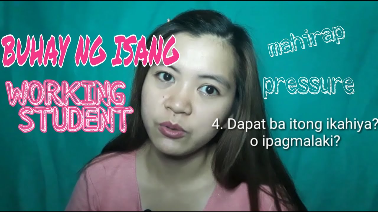 Buhay ng isang WORKING STUDENT | SHARING LANG TAYO | Les Niones