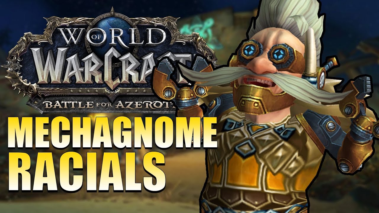Mechagnome Racials - In Game Preview | Battle for Azeroth