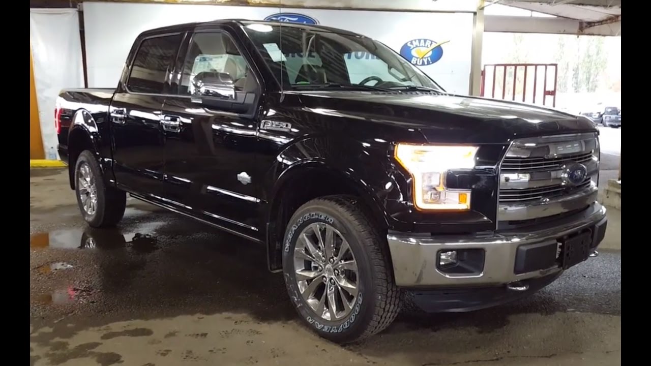 2016 Black Ford F-150 4X4 SuperCrew King Ranch FX4 Review | PG Motors