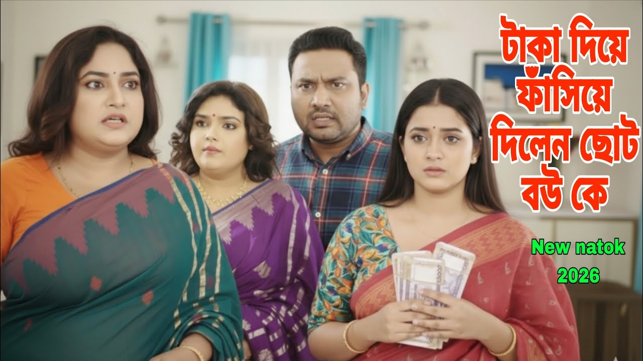 টাকা দিয়ে ফাঁসিয়ে দিলেন ছোট বউকে | new natok 2026|#drama #new natok #sofianatoknotunvideo #natok