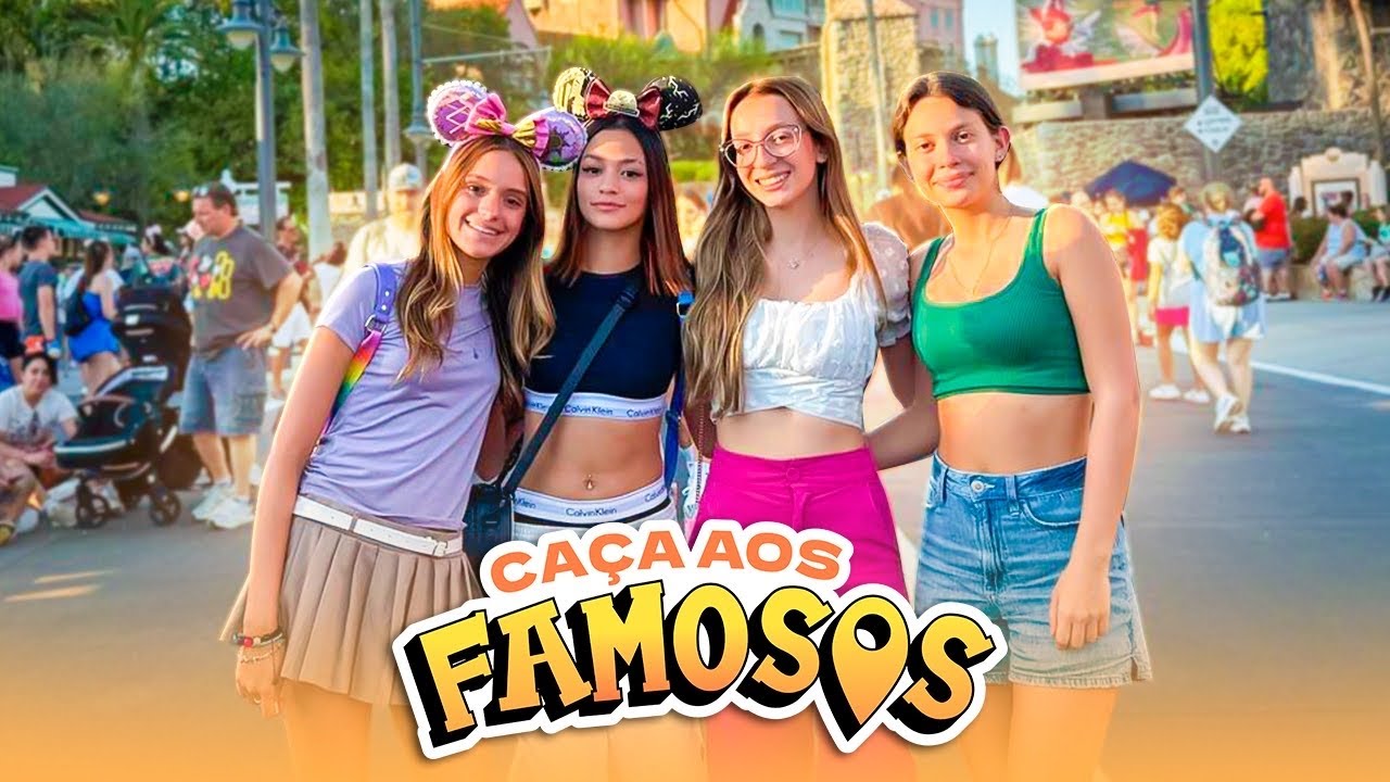 FIZEMOS CAÇA AOS FAMOSOS COM MILLENA E MANU MAIA