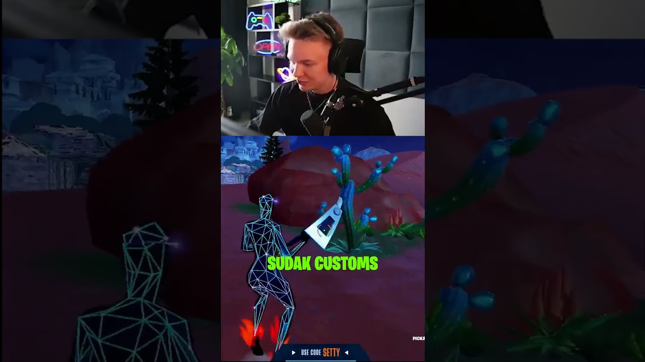 Setty m&oacute;wi jakie customy poleca grać!  #fortnite #streamer #gaming