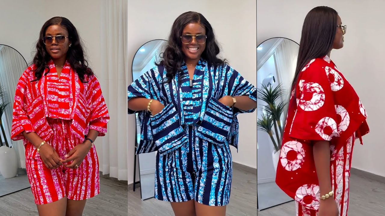 How to Cut and Sew a High Low Kimono Blouse with Hanging Patch Pocket | No Shoulder Joining