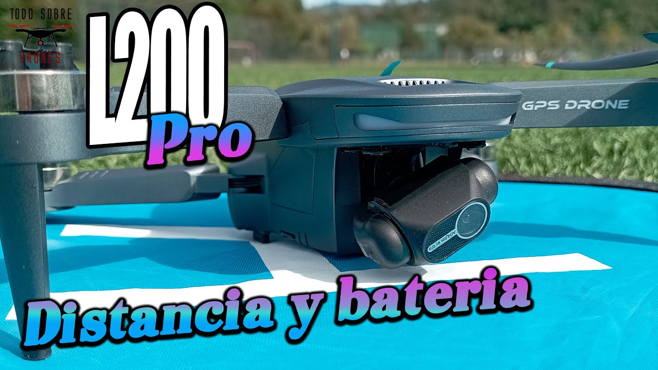 DRONE LYZRC L200 🚁prueba distancia máxima y duración de batería 🔋que tan lejos llegó?