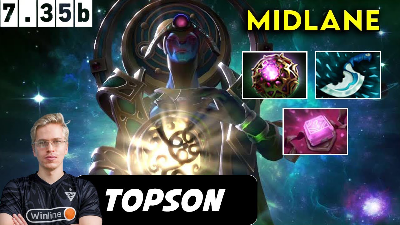 Topson Oracle Midlane - Dota 2 Patch 7.35b Pro Pub Gameplay