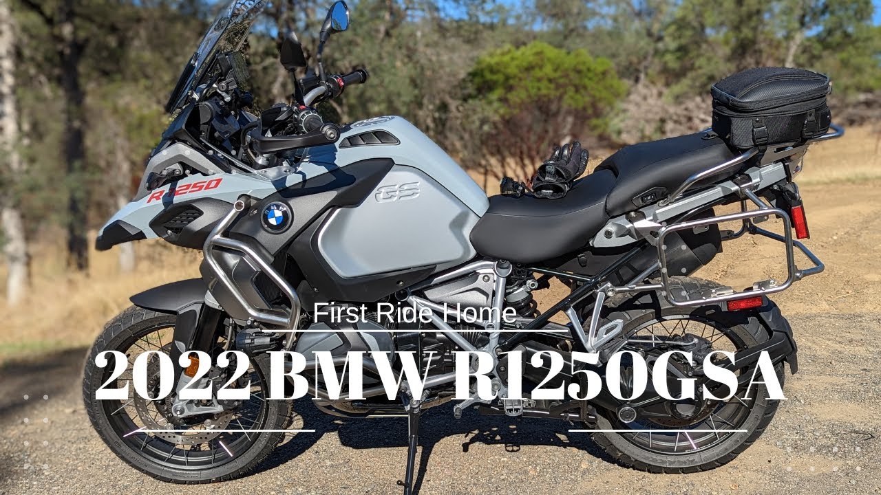 2022 BMW R1250GS Adventure First Ride Home