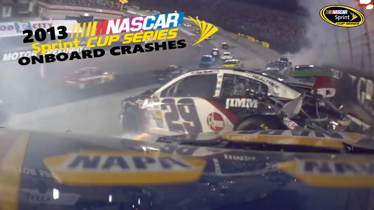 2013 NASCAR Sprint Cup Series Onboard Crashes (Part 2)