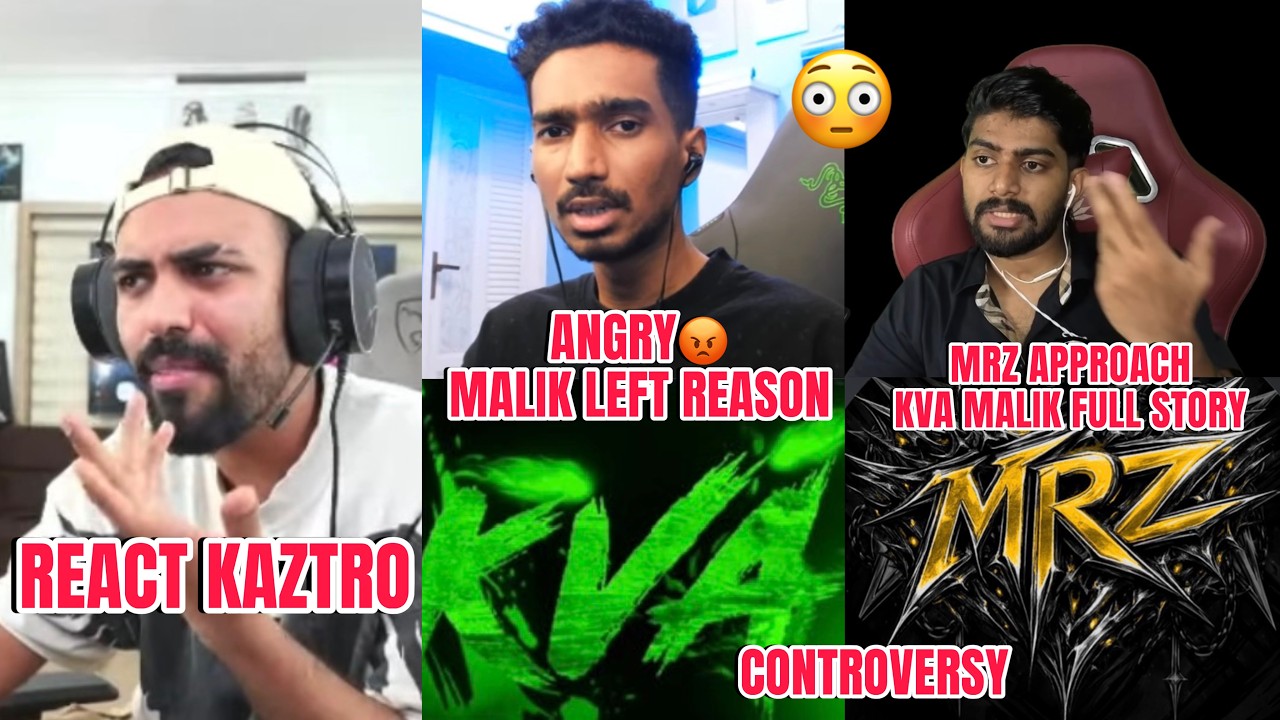 Controversy😱 Kaztro Angry😡 Thoppi React😳| MRZ Approach KVA Malik😱| Malik Left Reason | Gamers Talks