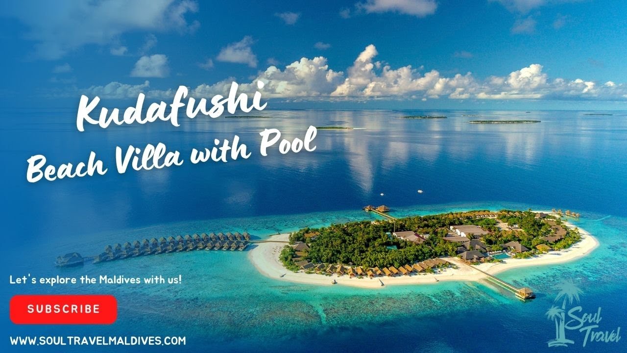 Kudafushi Resort Maldives | Beach Villa with Pool Roomtour | Maldives Room Walkthrough