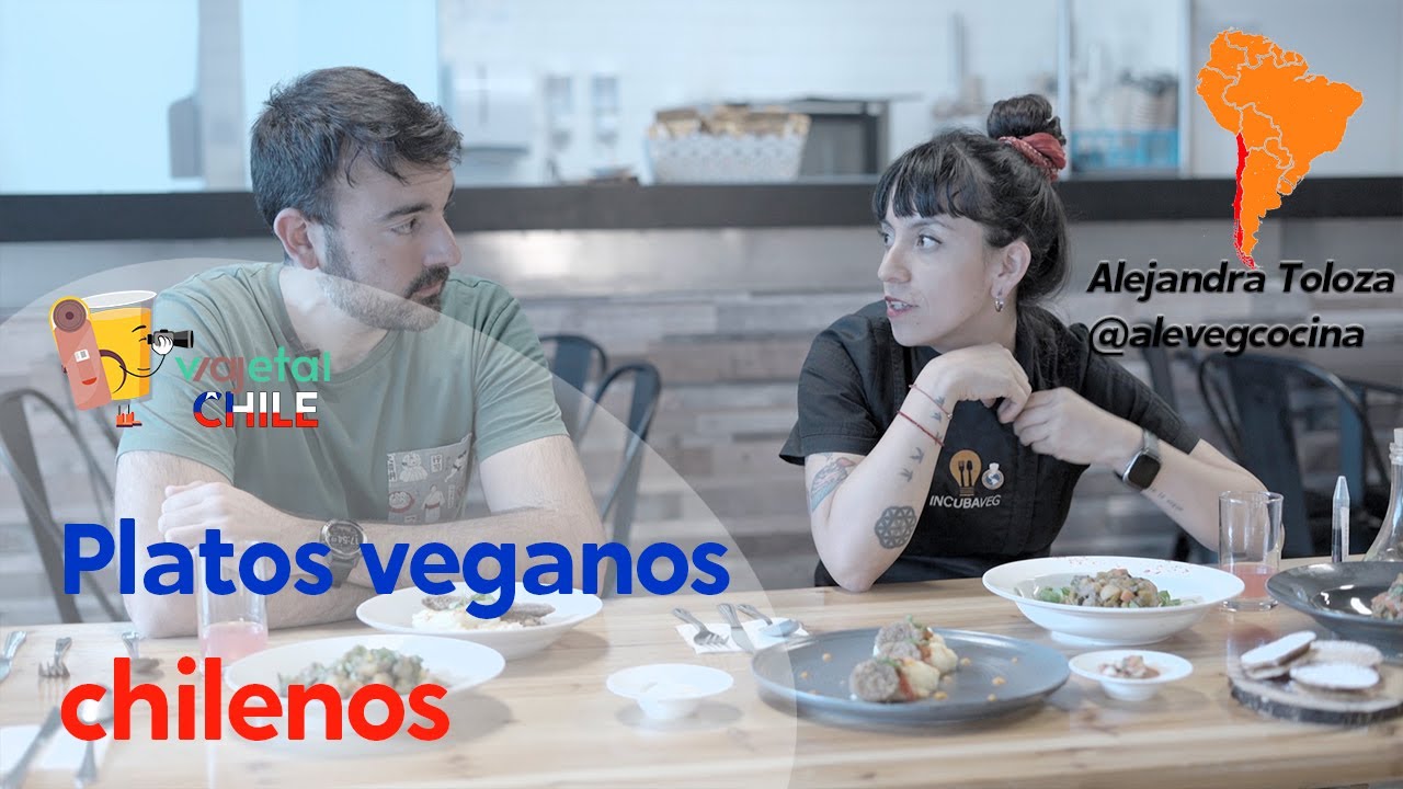 Cata de platos veganos de Chile. Con la chef Alejandra Toloza