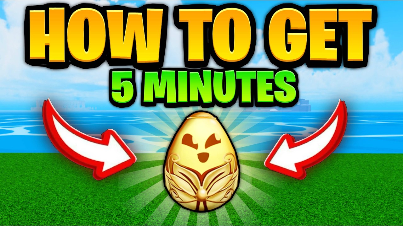How To Get GOLDEN EGG In Blox Fruits (FASTEST METHOD 🔥) | Easter Update
