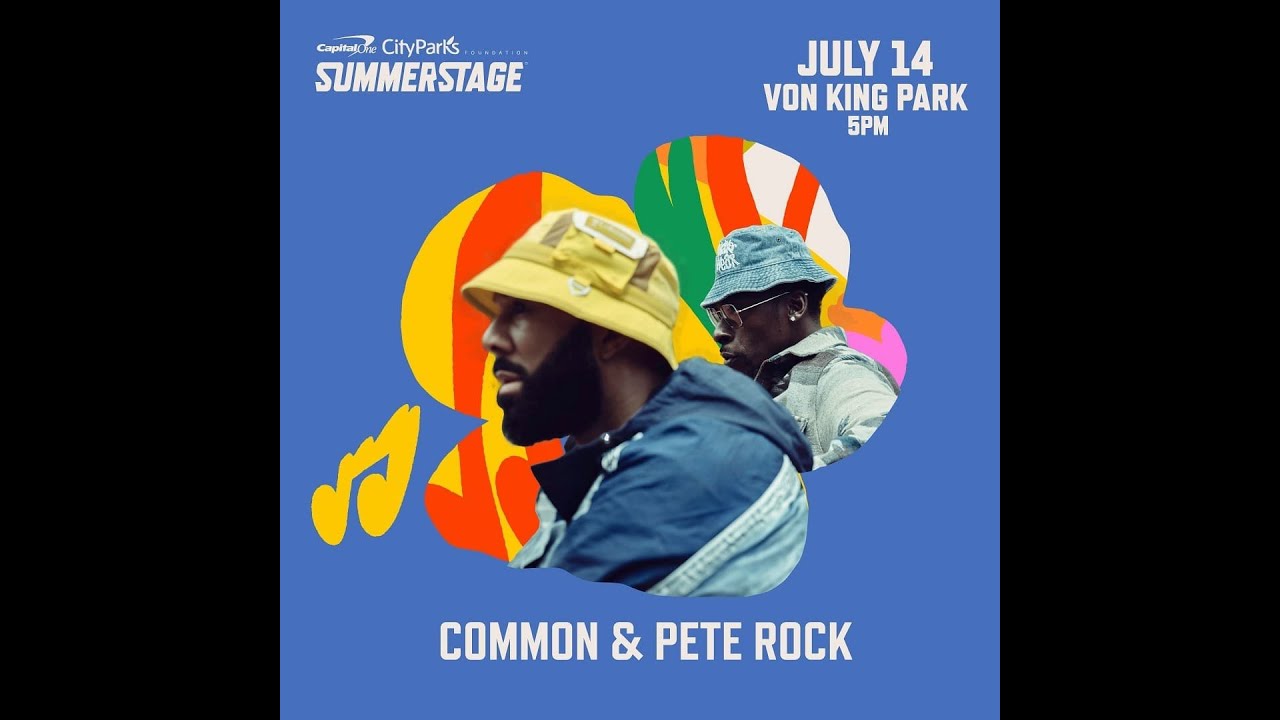 Common & Pete Rock: Live @NYCSummerStage