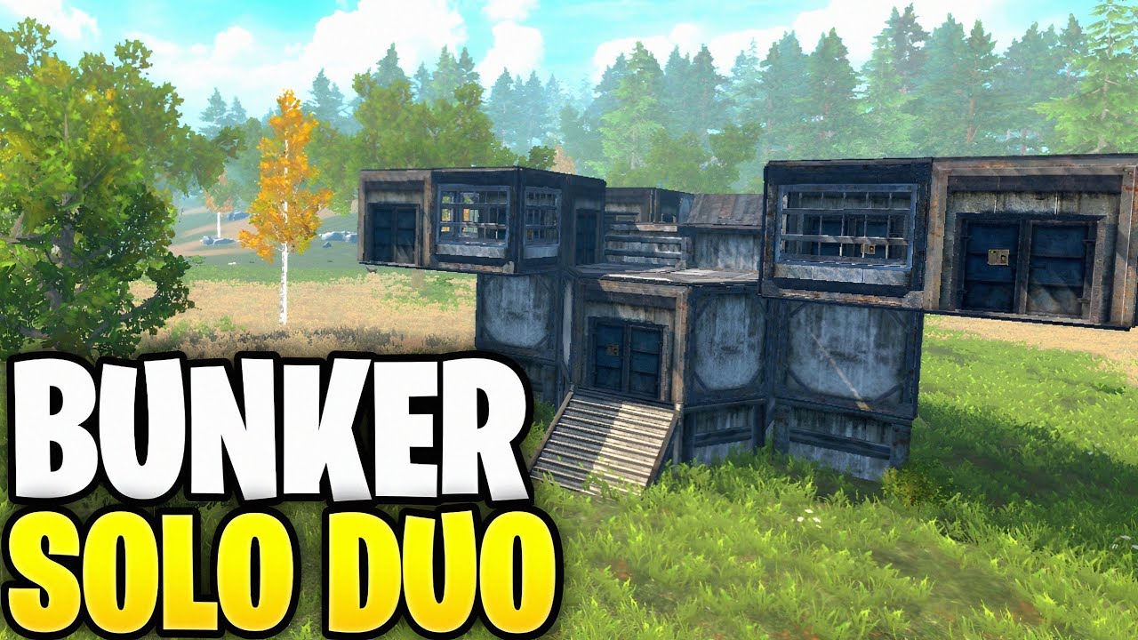 ONE OF THE BEST SOLO DUO BUNKER BASE DESIGN EVER 2025?! - Last Island of Survival