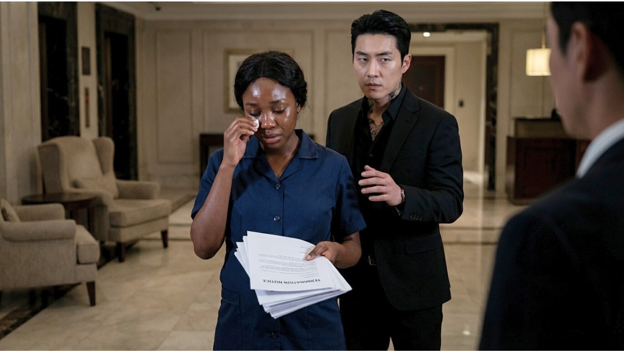 They Tried to Fire the Pregnant Black Maid - Korean Mafia Boss Own the Building0216