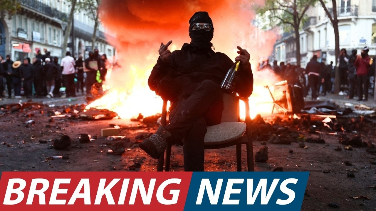 FRANCE Protest LIVE: France Erupts in Protest Over Rising Costs | Macron Under Pressure