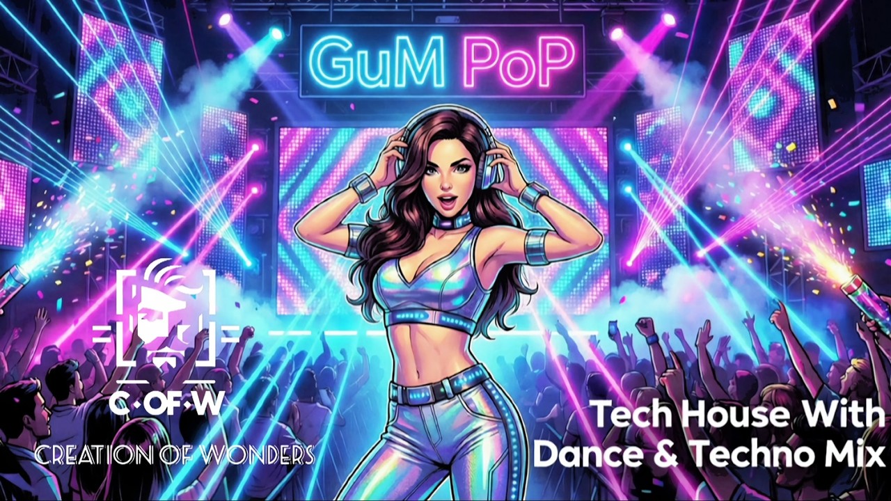 POPPIN GUM - Watch This AI-Generated Dance & Techno Masterpiece!