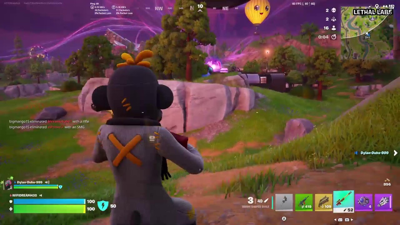 Day 140 Fortnite Battle Royal Builds And Zero Builds With Dubinium (I Am Bad)