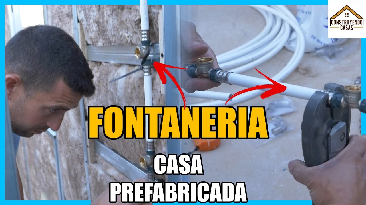 🔶FONTANERIA COMPLETA CASA🔶 prefabricada, contendor. SISTEMA MULTICAPA y DESAGUES.