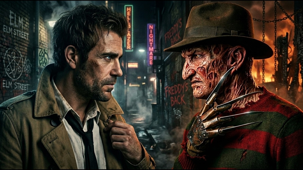 John Constantine VS Freddy Krueger - WHO WOULD WIN | LEGENDARY COMBAT