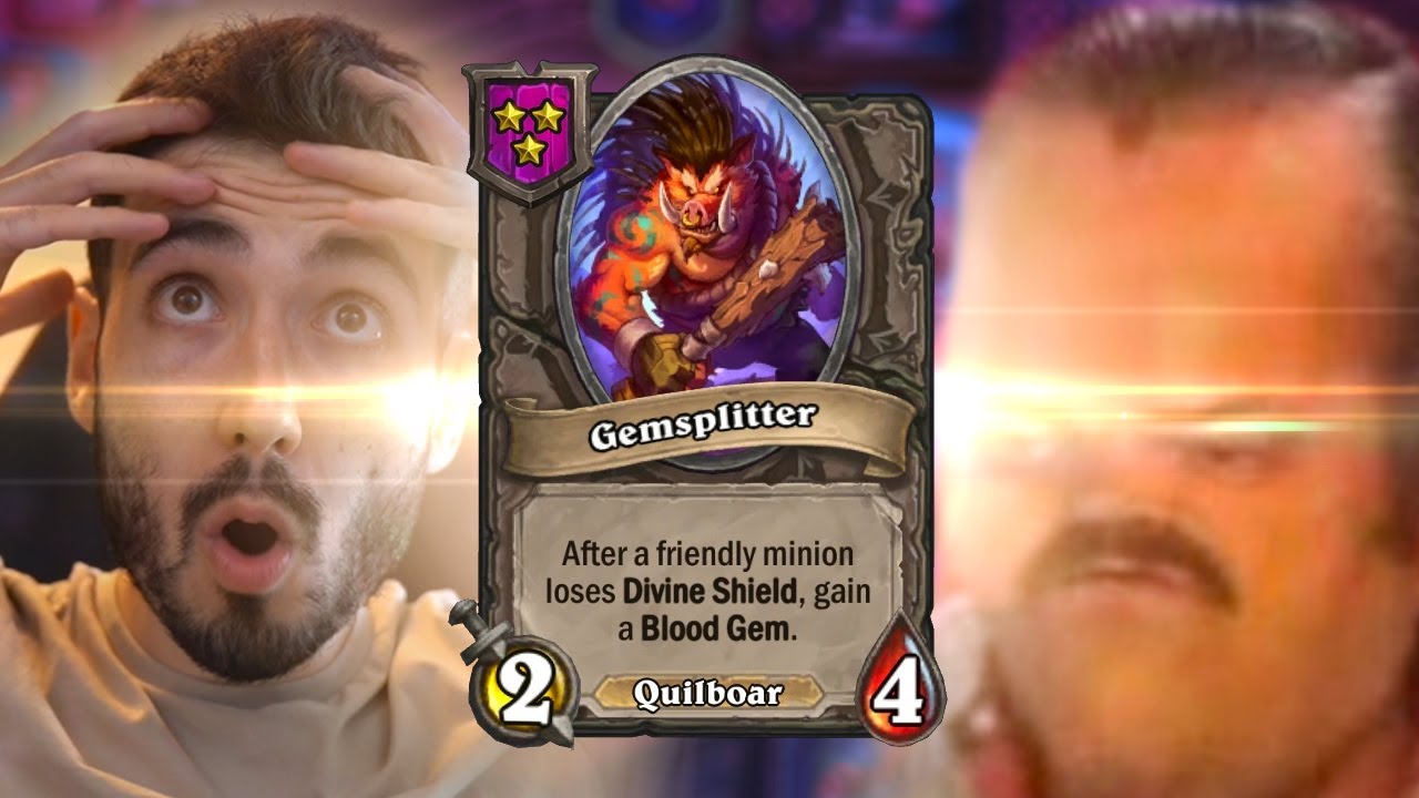 George looking for Gemsplitter| Rdu Hearthstone Battlegrounds