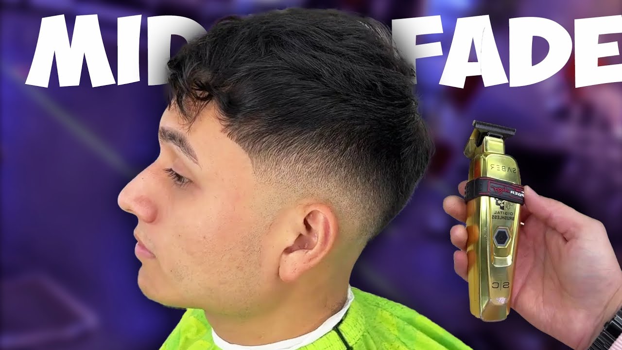Unleash Your Style with a Mid Fade: Barber's Secret Revealed (Haircut Tutorial)