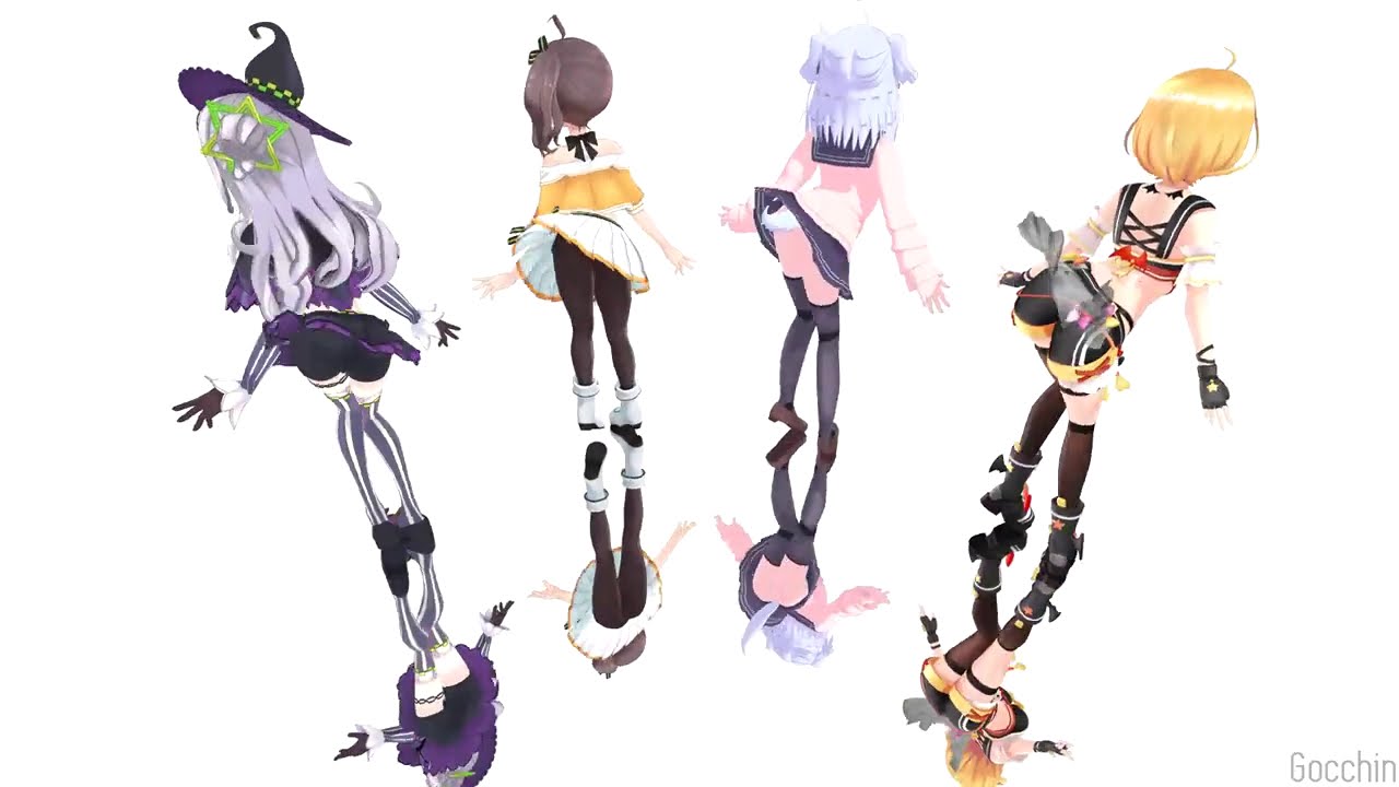 【MMDホロライブand犬山たまき】Ghost Dance #1