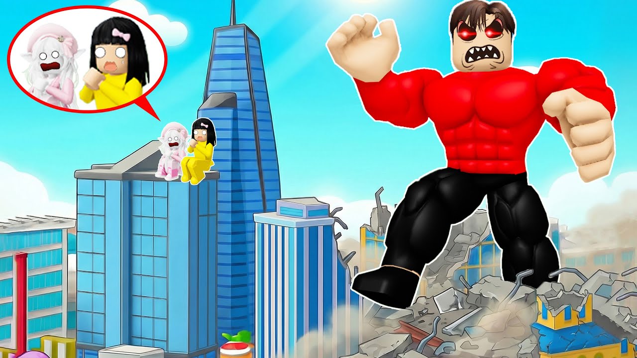 Yuta Mio Dan Baby Celine Jadi Kecil Sembunyi Dari Raksasa Yang Mengamuk | ROBLOX