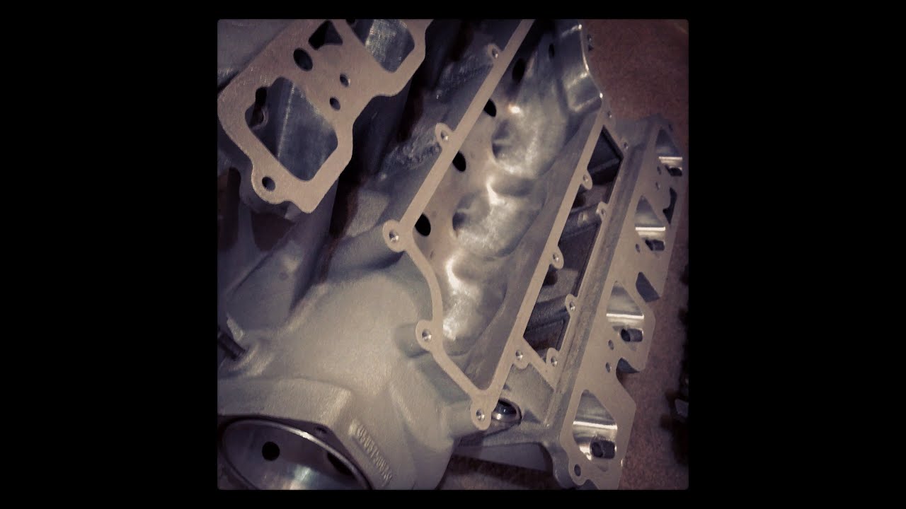 Ported and polished 6.1 SRT8 hemi intake manifold (read description)