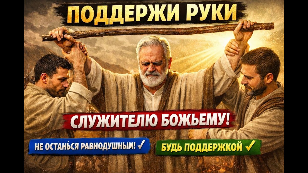 Владимир Герин | Поддерживайте руки служителю Божьему