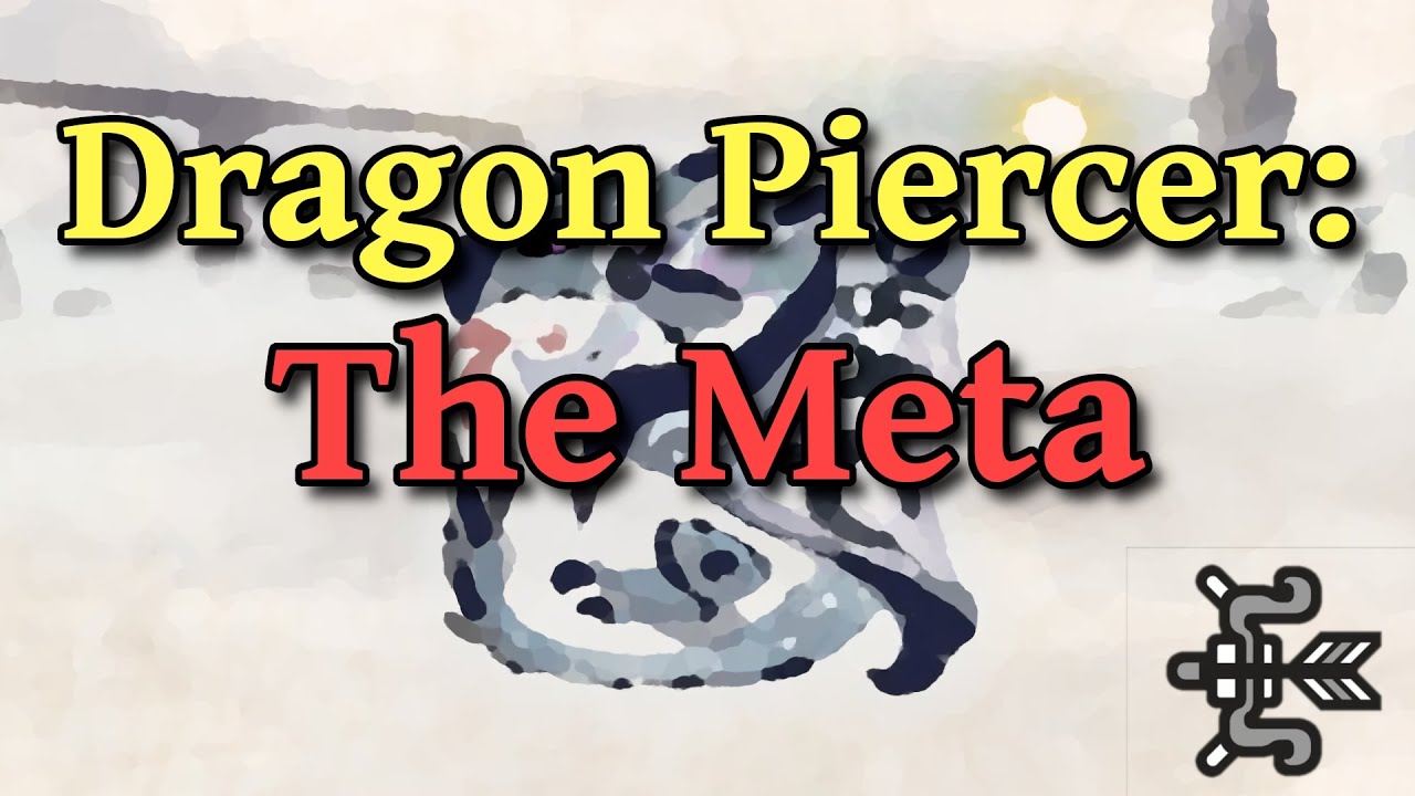 Сборка лука для финальной стадии игры для Monster Hunter Rise Sunbreak TU5 Dragon Piercer Melee Meta