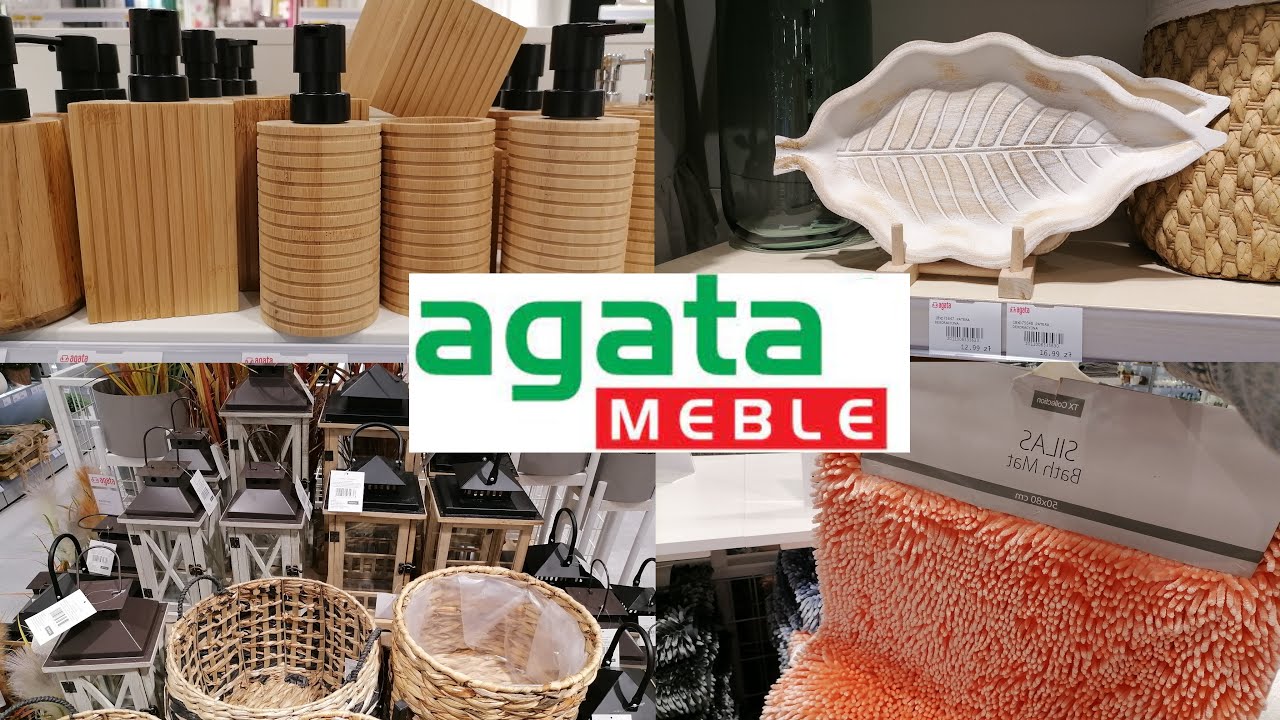 PIĘKNE DEKORACJE I DODATKI DO DOMU / WYBRAŁAM SIĘ DO AGATA MEBLE