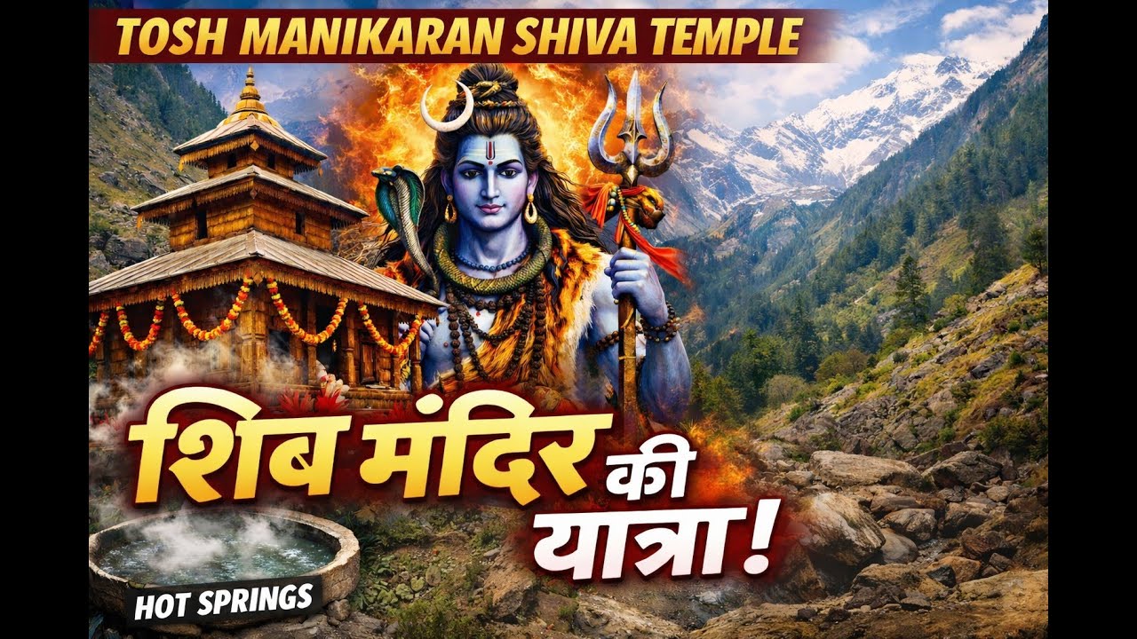 New Year Trip to Tosh & Manikaran | Shiva Temple | Travel Vlog