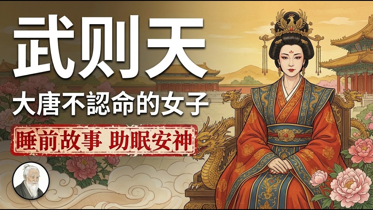 14 歲入宮 66 歲稱帝｜武則天不為人知的 82 年人生｜睡前放鬆歷史故事