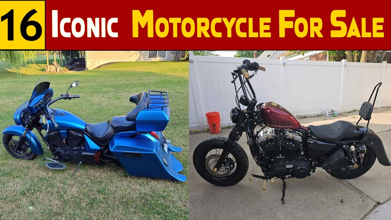 16 Iconic Motorcycles for Sale – Legendary Rides & Best Deals!
