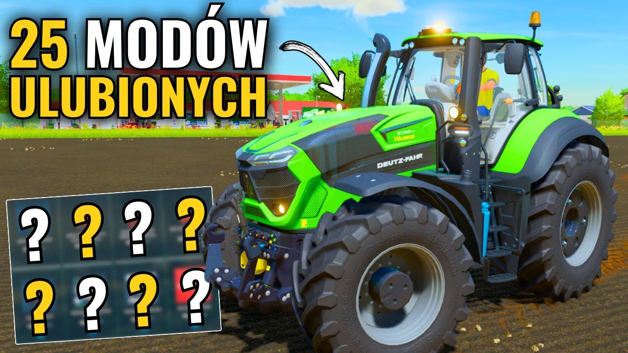 TOP 25 MODÓW W FARMING SIMULATOR 22 🔥 UŻYWAM ICH ZAWSZE 🔥 SPECJAL NA 120K SUBÓW