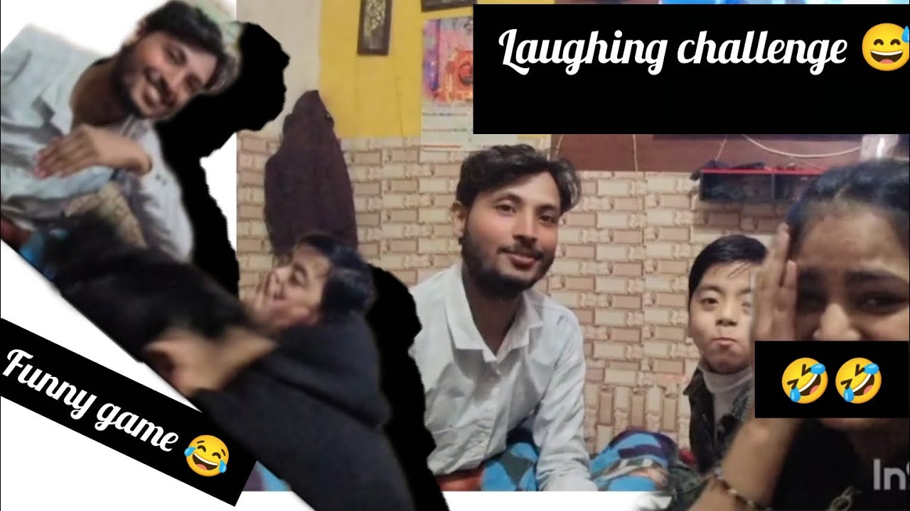 Funny game|| laughing challenge with my mama nd brother 😁🤡|| 